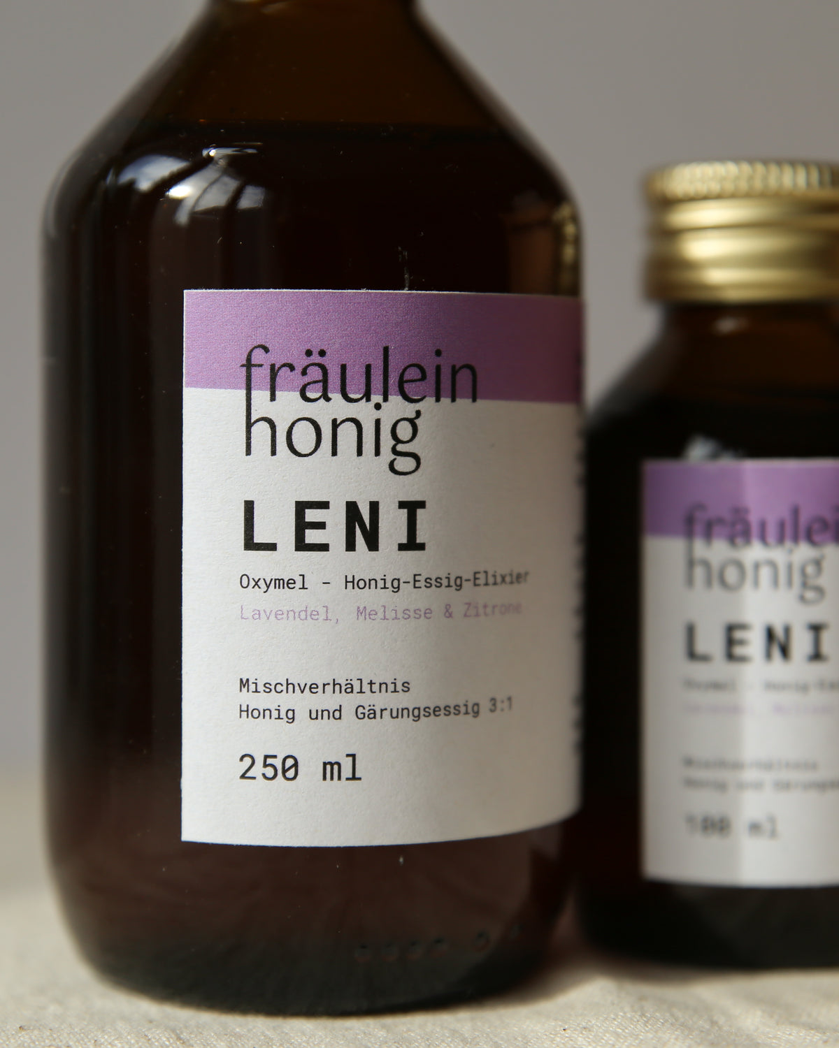 Oxymel •Leni•| mit Lavendel, Melisse & Zitrone