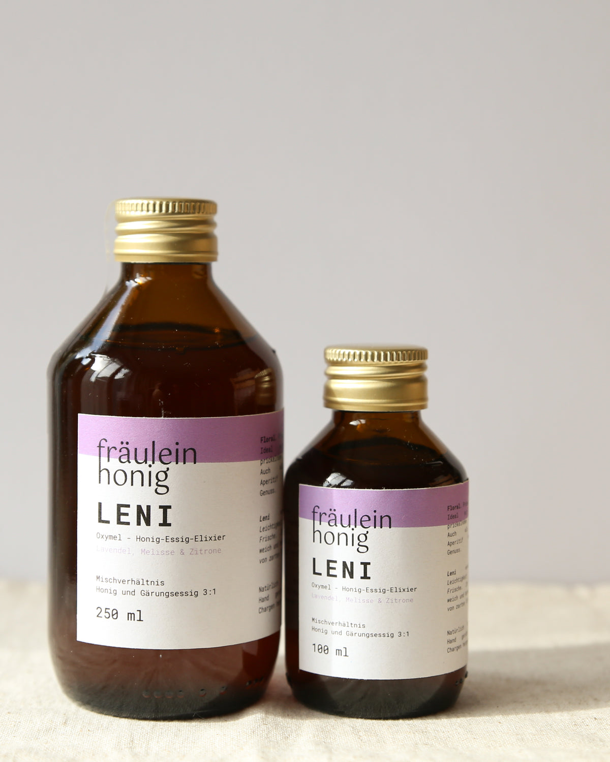 Oxymel •Leni•| mit Lavendel, Melisse & Zitrone