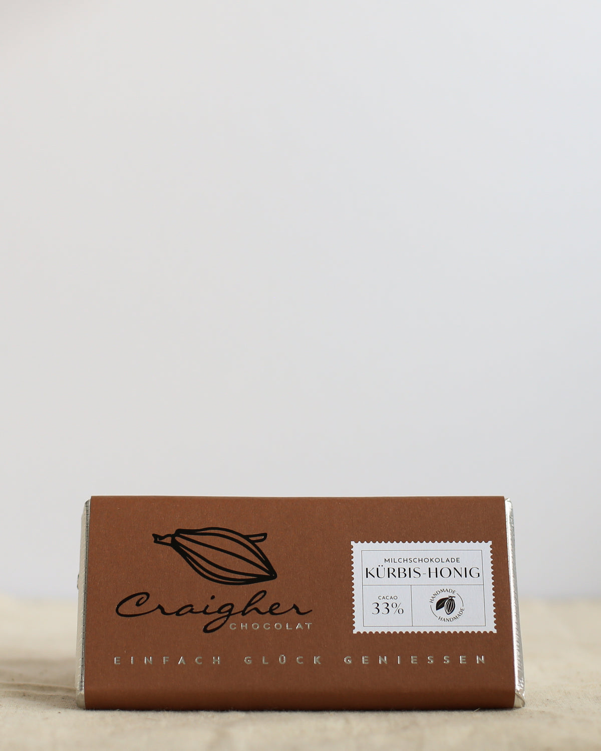 Milchschokolade | 33% | Kürbis - Honig