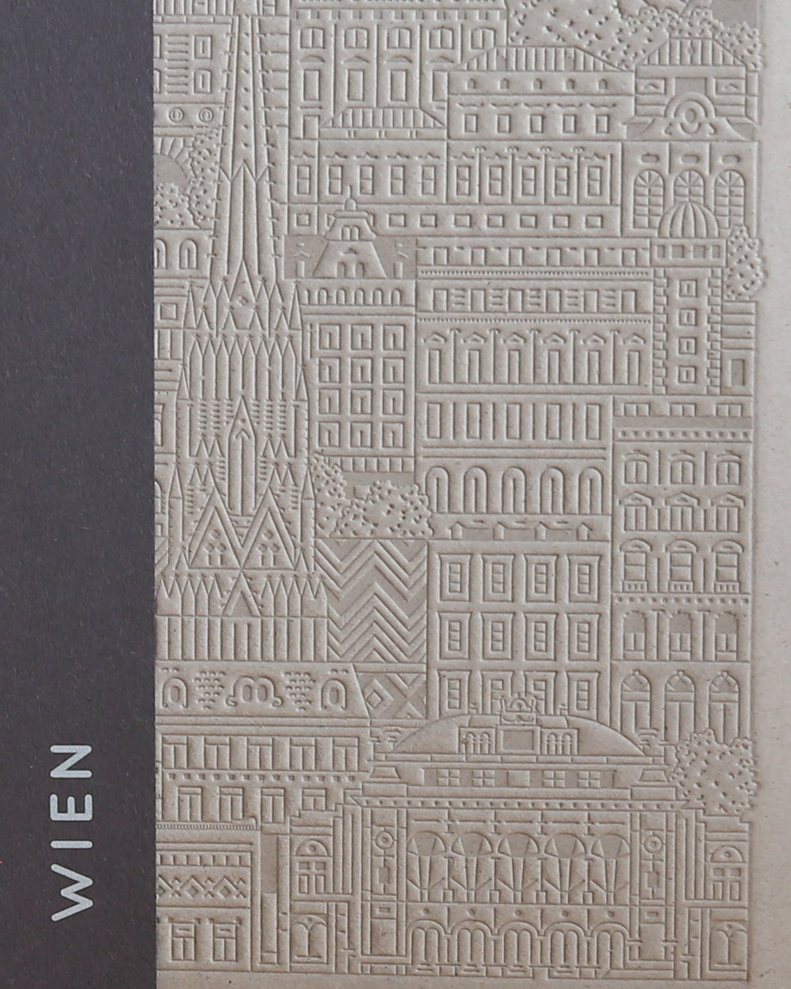 Handeprägtes Notizbuch | wien